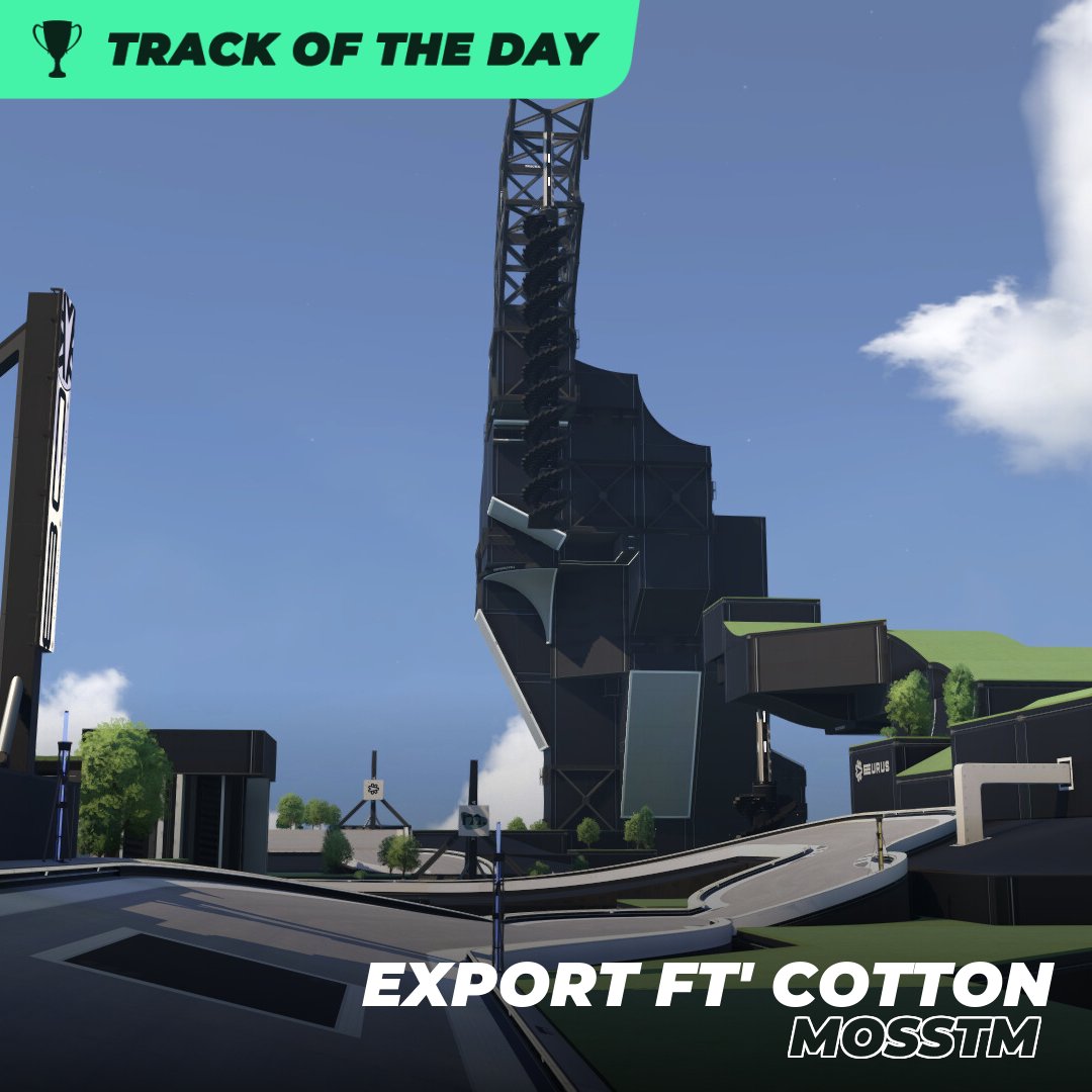 Trackmania's tweet image. Challenging speed-tech for todays Track of the Day!