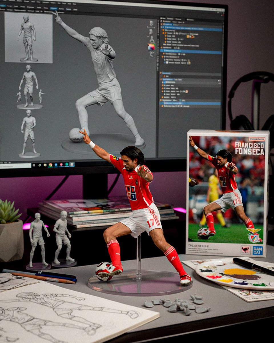 ¡Lista la versión 3D con la del <a href="/SLBenfica/">SL Benfica</a>!

¿Quién va a querer uno? 😮‍💨👆🏼