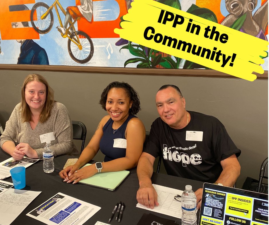 ILPrisonProject's tweet image. The IPP Education team educated participants at the &quot;Defenders of the Court&quot; Legal Resource Fair at Aspire Center, hosted by @CookCoDefender . 
YOU can invite IPP to your event; we&apos;ll share our resources &amp;amp; our personal experiences of incarceration.
illinoisprisonproject.org/contact