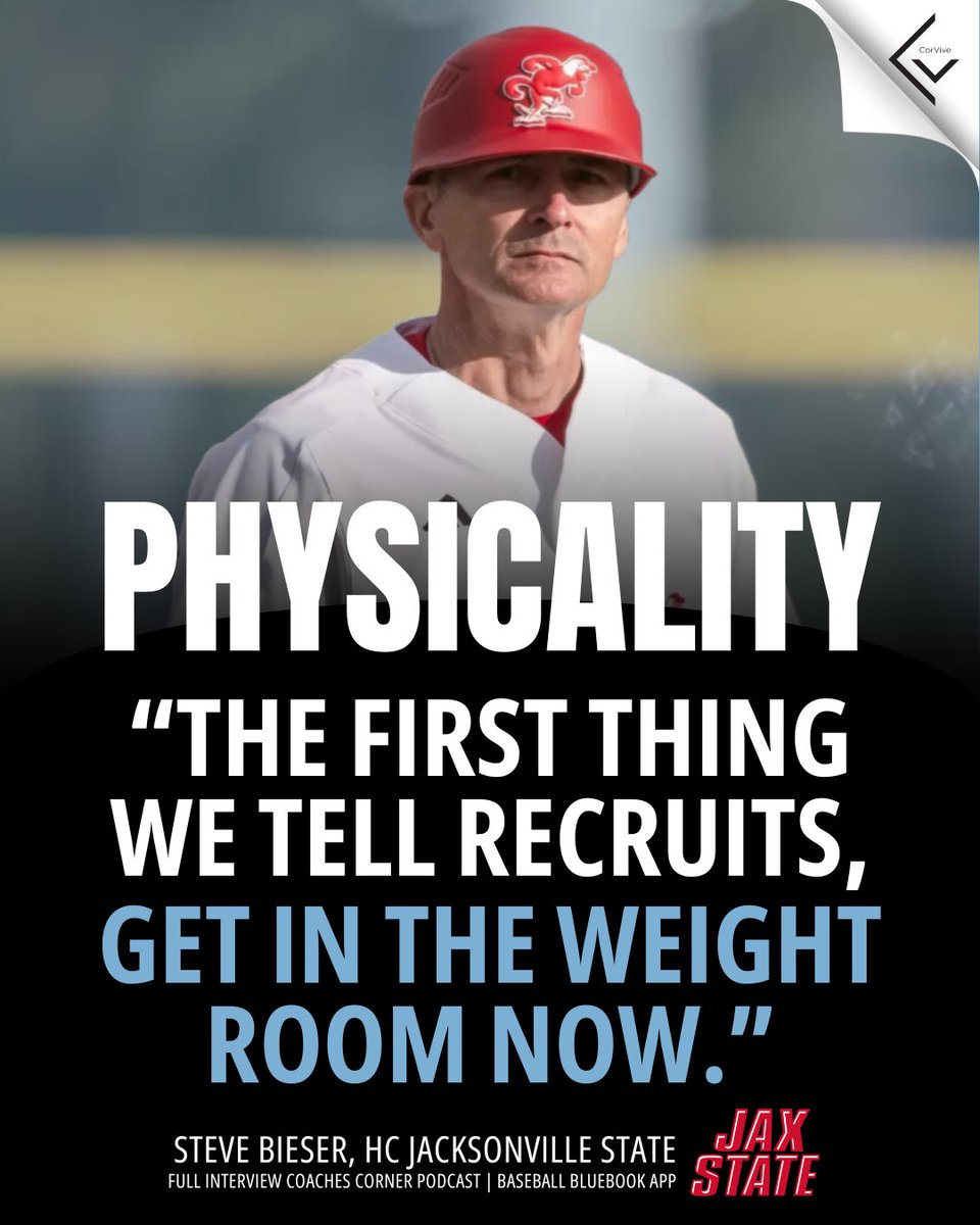 Coach Beede (@bluebookbeede) on Twitter photo Tonightβs Coaches Corner, <a href="/biesersr/">Steve Bieser</a> joins me to talk recruiting, and <a href="/JaxStateBB/">Jax State Baseball</a>
Donβt miss it 8:00CT
youtube.com/live/NVT5Xwj_Bβ¦
<a href="/CorviveCorp/">CorVive</a> <a href="/bsblbluebook/">Baseball Bluebook Appβ’</a> <a href="/nextlevelbb/">Next Level Baseball</a> Tonightβs Coaches Corner, <a href="/biesersr/">Steve Bieser</a> joins me to talk recruiting, and <a href="/JaxStateBB/">Jax State Baseball</a>
Donβt miss it 8:00CT
youtube.com/live/NVT5Xwj_Bβ¦
<a href="/CorviveCorp/">CorVive</a> <a href="/bsblbluebook/">Baseball Bluebook Appβ’</a> <a href="/nextlevelbb/">Next Level Baseball</a>