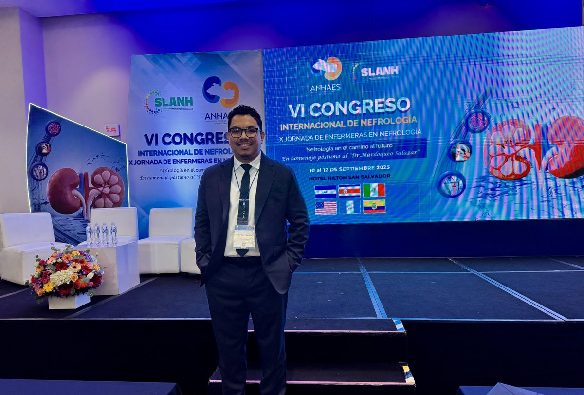 An honor to return to the VI International Nephrology Congress in El Salvador 🇸🇻 and share insights on #Onconephrology. Grateful for the opportunity to connect with colleagues and friends. #OncoNeph <a href="/SLANHJoven/">SLANH Joven</a> <a href="/SLANH_/">SLANH</a> <a href="/onconephsociety/">American Society of Onconephrology</a> <a href="/ANHAESa/">ANHAES</a>