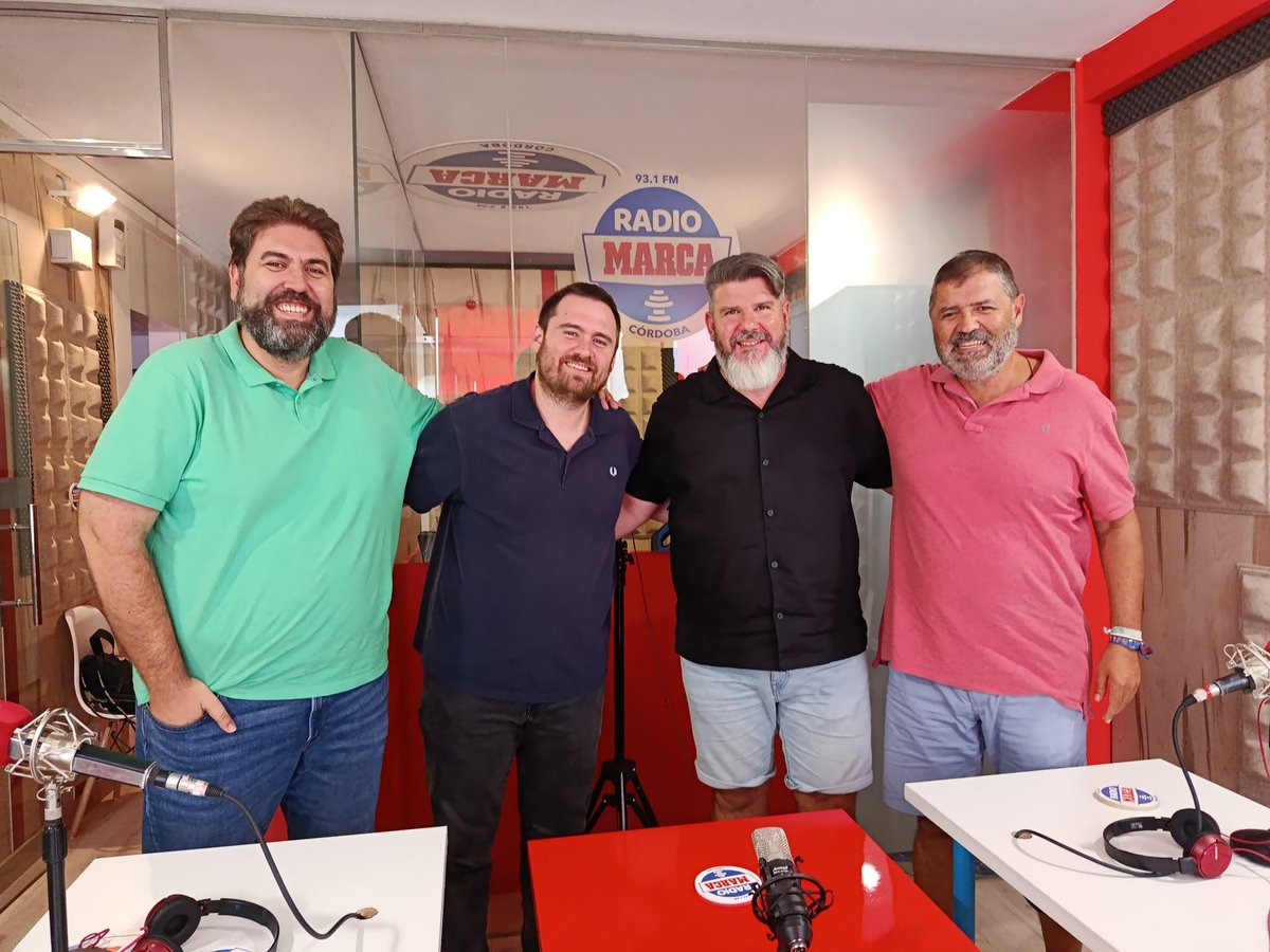 🚨#DMCórdoba 11-S
⚽#tertuliónblanquiverde <a href="/mushocordoba/">Paco López-Cordón V.</a> <a href="/AlexJimenez71/">Álex Jiménez</a> <a href="/manubravo24/">Manu Bravo Rubio</a> <a href="/PabloDelaVega_8/">Pablo de la Vega</a> <a href="/antonioccf1980/">antonio santiago</a>
⚽La maratón de Álex López 
⚽La maleta de <a href="/maiker_naih/">Maiker-Naih</a>
⚽La lupa de David Aguilera 
🏀Baloncesto <a href="/fgarmont/">Fernando García</a> Pepo Cabello y Rafa Del Moral
👉En <a href="/RadioMarcaCord/">Radio Marca Córdoba</a>