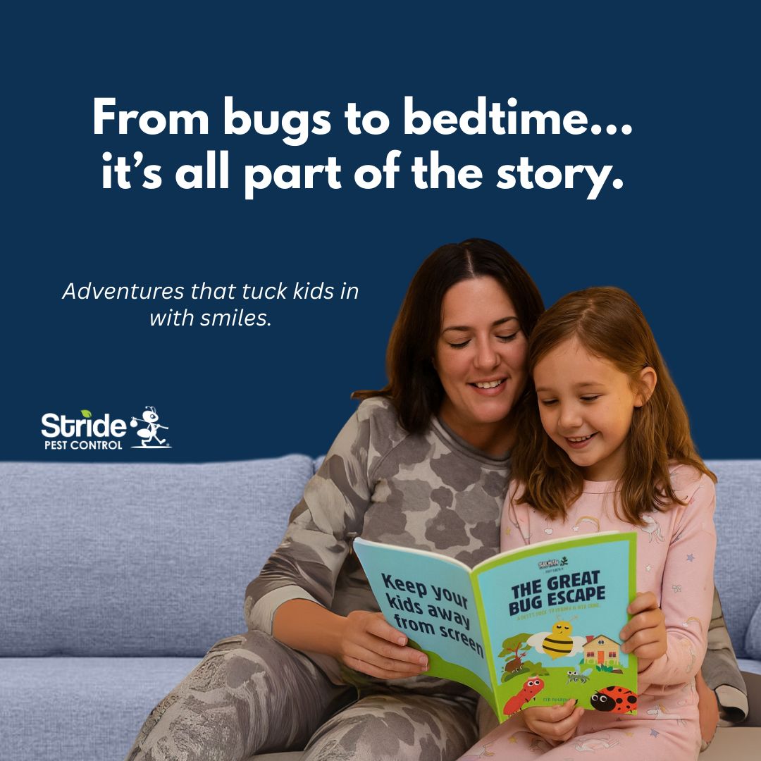 stridepest's tweet image. From bugs to bedtime… it’s all part of the story.
Adventures that tuck kids in with smiles. 🐞📖💤

Download your FREE kids’ activity book today and make storytime extra fun! 💛

#StridePestControl #KidsBook #BugAdventures #StorytimeMagic #BedtimeFun #FreeDownload #ParentingTips