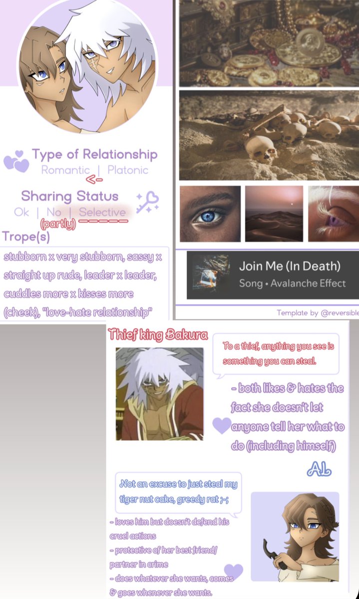 _fluffhead's tweet image. Did these from a ship template again cuz they're kinda fun to do lul
#ygo #ocxcanon #bakura #yamibakura #thiefkingbakura