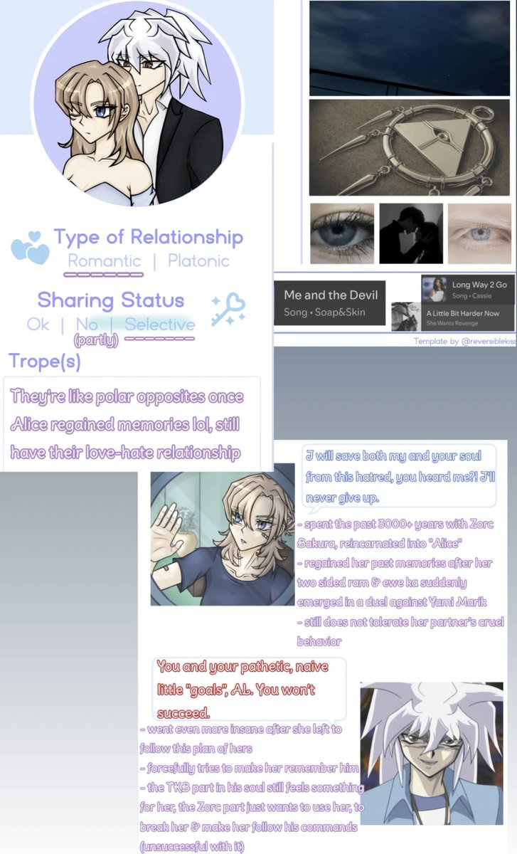 _fluffhead's tweet image. Did these from a ship template again cuz they're kinda fun to do lul
#ygo #ocxcanon #bakura #yamibakura #thiefkingbakura