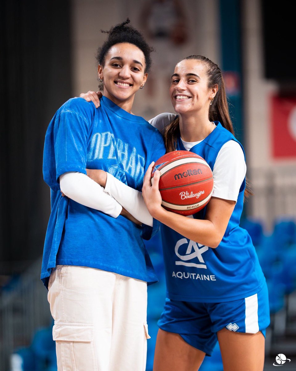 Leïla Lacan is back with <a href="/BasketLandes/">Basket Landes</a> 

📸: basketlandesofficiel/IG