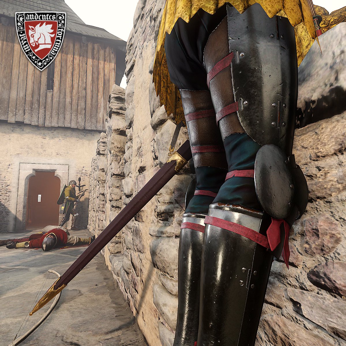 Actually, here is my first photo in the new photo mod. Yes, I continue to look under Hans's skirt. And no, I'm not ashamed.