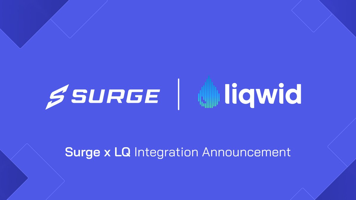 SurgeCardano's tweet image. We&apos;re excited to announce our integration with Cardano&apos;s leading lending protocol: Liqwid 🔥

Liqwid has excellent TVL, holders, and market cap.

Now it&apos;s time to unlock their volume potential.

Surge will feature $LQ from mainnet launch.