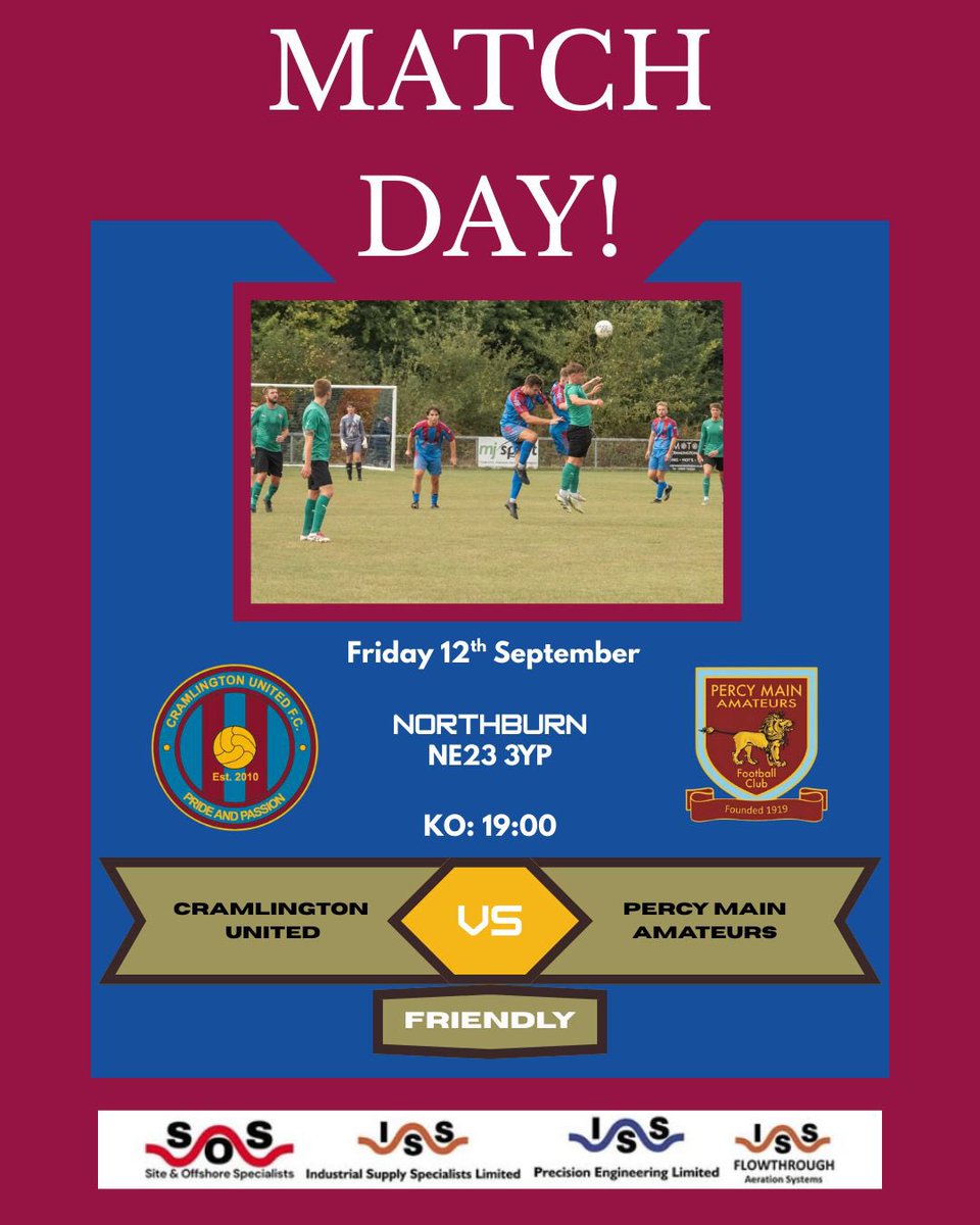 No league or cup games for our <a href="/nfalliance1890/">Northern Football Alliance</a> team this weekend.

To keep the lads ticking over we have arranged a home friendly tomorrow night under the lights vs <a href="/PercyMainAFC/">Percy Main AFC</a> 

Free entry as usual and would be great to see a good crowd there again supporting the lads.