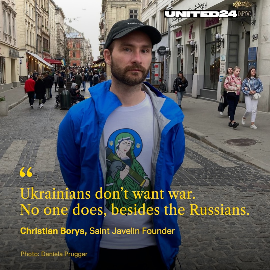 UNITED24 (@u24_gov_ua) on Twitter photo When russia once again invaded Ukraine in 2022, <a href="/ItsBorys/">Christian Borys</a>, a former journalist who had lived in Ukraine, reported from Donbas, decided to act. What started as a meme turned into <a href="/saintjavelin/">Saint Javelin</a>, a global symbol of resistance that has already raised millions in support of Ukraine🧵 When russia once again invaded Ukraine in 2022, <a href="/ItsBorys/">Christian Borys</a>, a former journalist who had lived in Ukraine, reported from Donbas, decided to act. What started as a meme turned into <a href="/saintjavelin/">Saint Javelin</a>, a global symbol of resistance that has already raised millions in support of Ukraine🧵