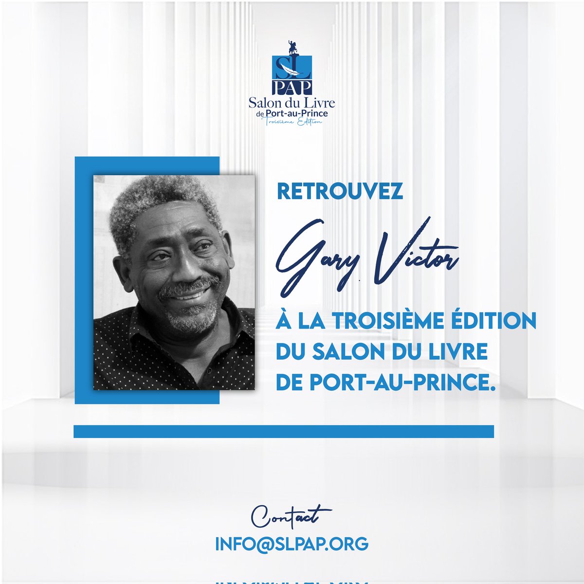 Pwezi Libète vin montre w kòman w kapab louvri w yon mond nan chak paj yon Liv, atravè twazyèm edisyon SALON LIV nan kapital peyi d Ayiti, Pòtoprens, pou mwa desanm 2025, kote w ap kapab retwouve de grandèt tankou, Yanick Lahens ak Gary Victor. PL swete #SLPAP_Déc25 yon bon siksè