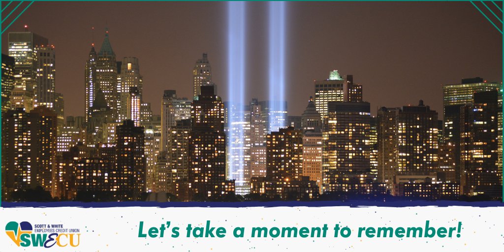 scottwhiteecu's tweet photo. Today, we honor the lives lost and the heroes who emerged on 9/11. It’s a time to reflect on the strength of our community and the power of unity. 💙
Let’s take a moment to remember and stand together in solidarity.
#TexasLife
#DiscoverTemple
#CentralTexas
#SavvyMoney https://t.co/zvgLiAsZ2W
