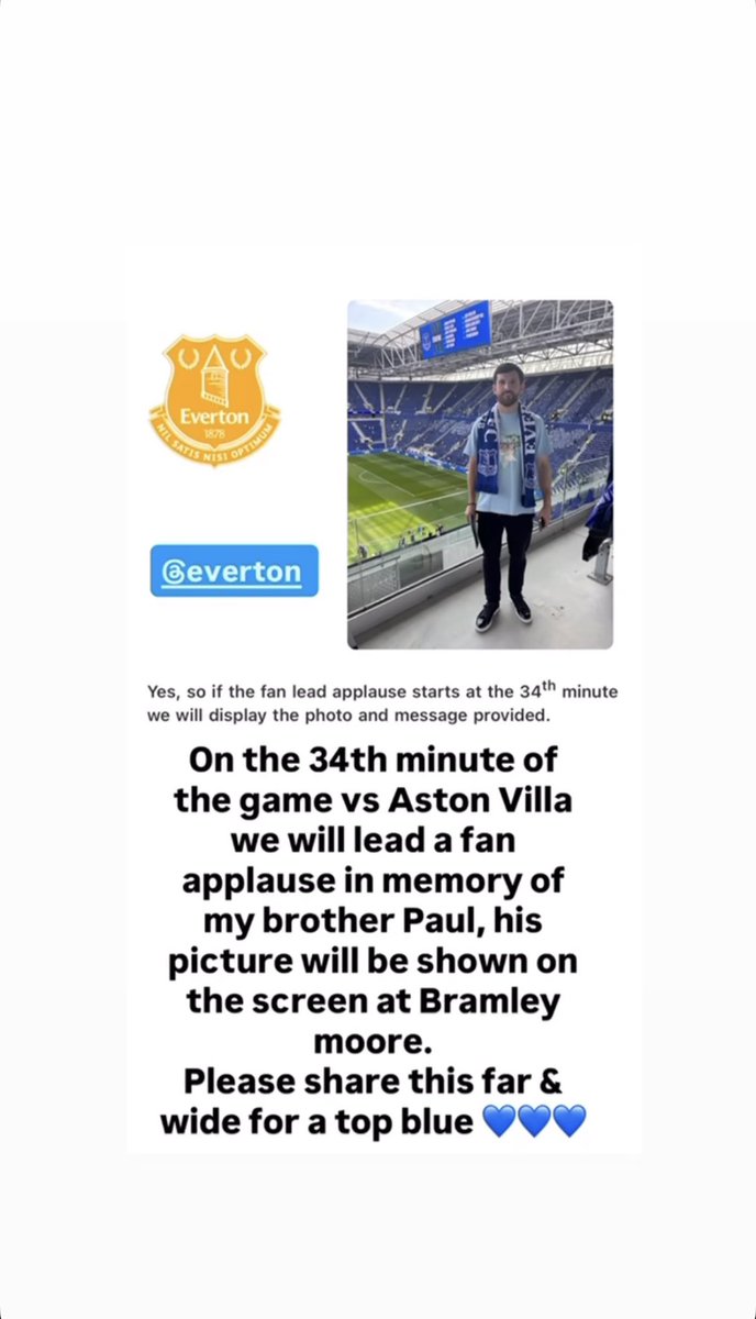 Let's get this out there toffees <a href="/Everton/">Everton</a> #EFC #UTFT #COYB