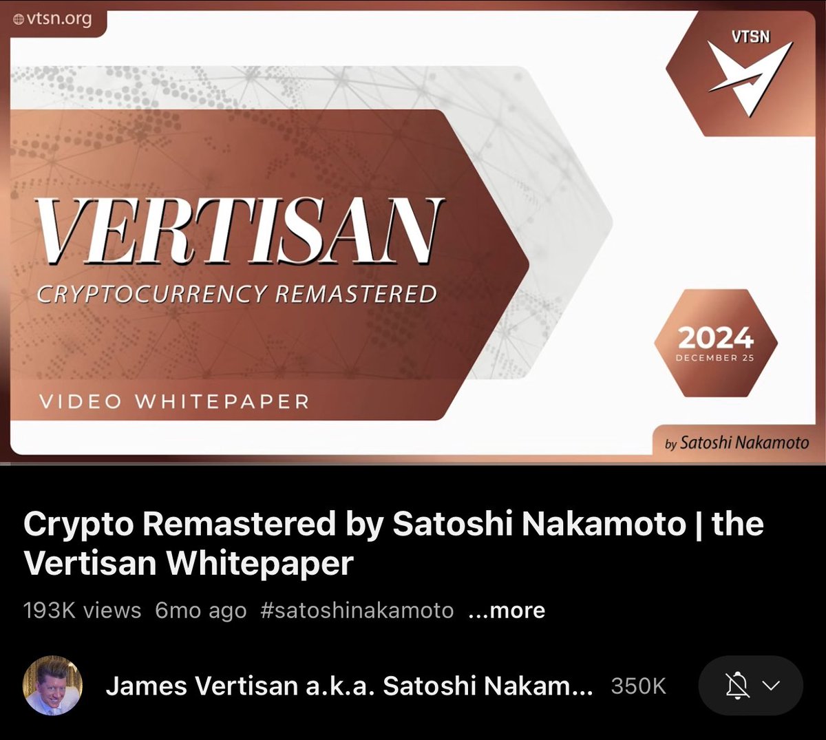 MichaelAO555's tweet photo. VTSN is about autonomy, privacy, and FREEDOM! All built to leverage the power and speed of the FRACTAL network.

Revolution (revelation) is occurring across the planet. The Time is Now!

Restore power to The People.

https://t.co/1xoJ2GyhLf

#beLegendary #fiatSucks #VERTISAN https://t.co/a16SGQl4BQ