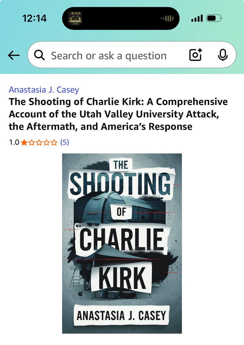 trofty_'s tweet image. Anybody else see this book on amazon about Charlie Kirk being shot and it being published the day before it happened?