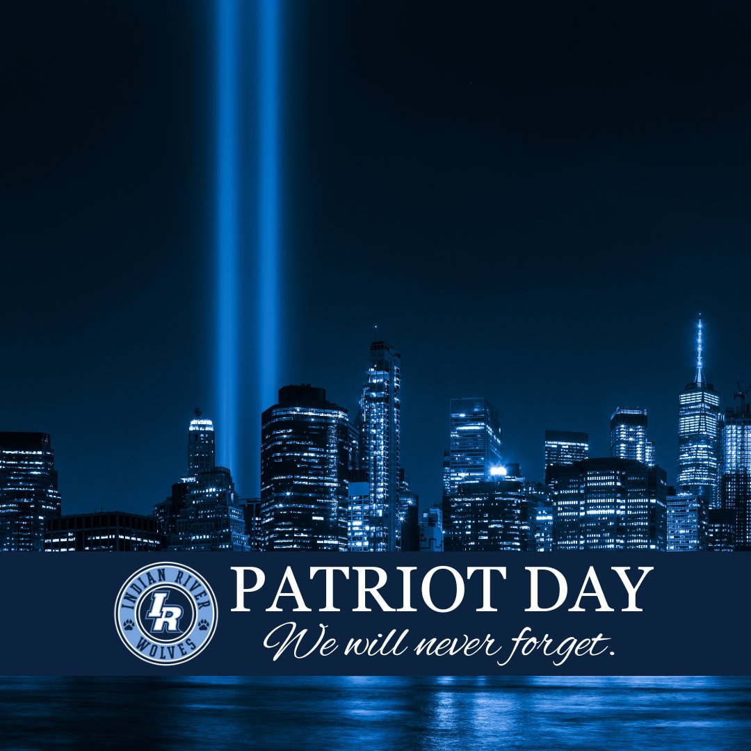 Today IRCSD remembers all those who were lost on September 11, 2001. We honor the bravery of the first responders, the resilience of the survivors, and the unity of a nation that came together in the face of such devastating tragedy.

We will never forget. #PatriotDay #WeAreIR