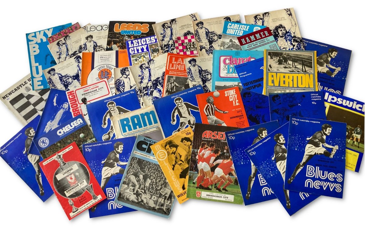 1974/75 BIRMINGHAM CITY 41 x Home &amp; Away LEAGUE COLLECTION_FREE POSTAGE (UK)

£9.99 currently

1 bid

Ends Sun 14th Sep @ 6:00pm

ebay.co.uk/itm/2570934774…

#ad #bcfc #kro