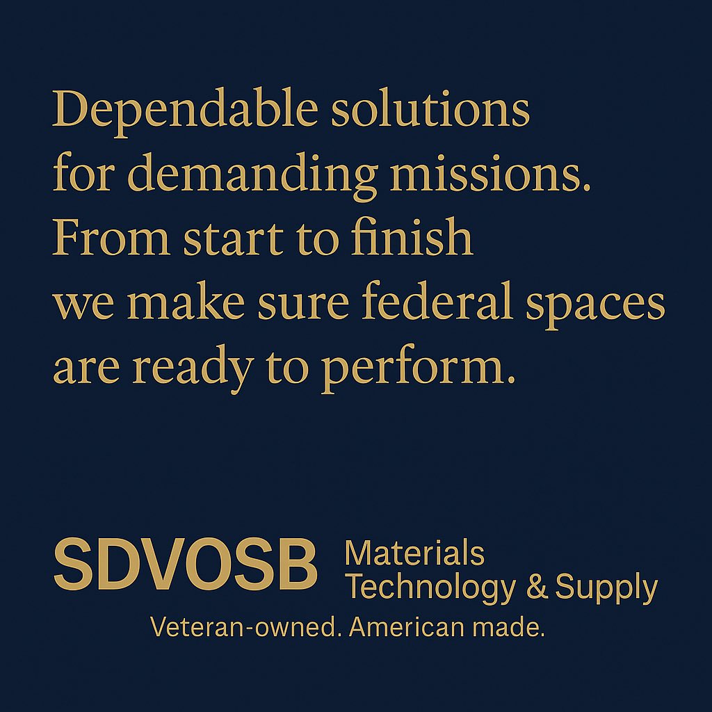 SDVOSBlabs's tweet image. 