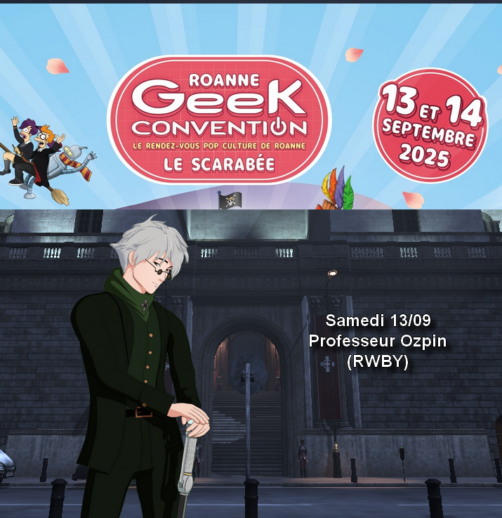 Peter55382's tweet photo. On continu l'enchainement de conventions avec ce samedi la Roanne Geek Convention ! Qui y sera ? https://t.co/kYGy248Hl1
