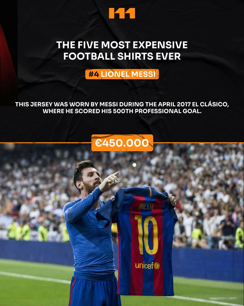 MysteryUnitedEU's tweet photo. The 4 most expensive football shirts ever sold! π―
#FootballLegends #IconicShirts #MysteryUnited #WeSurpriseFootballFans #MysteryBox #MysteryShirt #Top4 #Messi #Maradona #Pele #SirGeoffHurst https://t.co/NmCW9w1If7