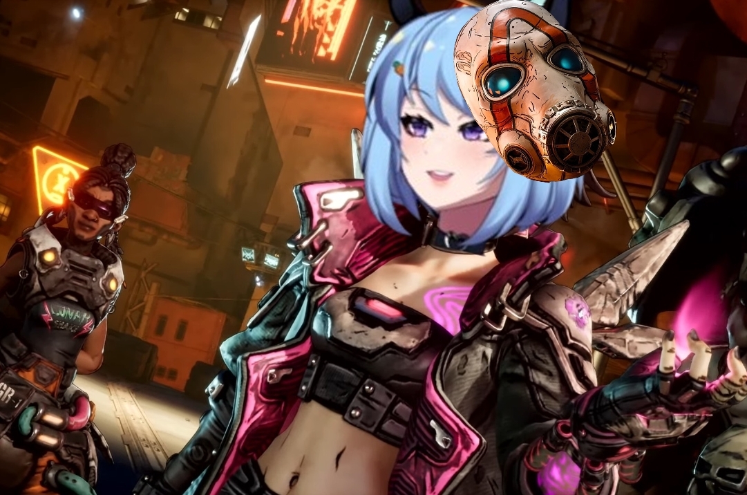 miisty's tweet photo. We're playing the new Borderlands!!! YAAAA!!! 

(THANK YOU 2K GAMES FOR THE GAME! 🥰)

LIVE NOW! ✨
『 https://t.co/Yh4DaXMsEW 』 https://t.co/dGHAJIjalz