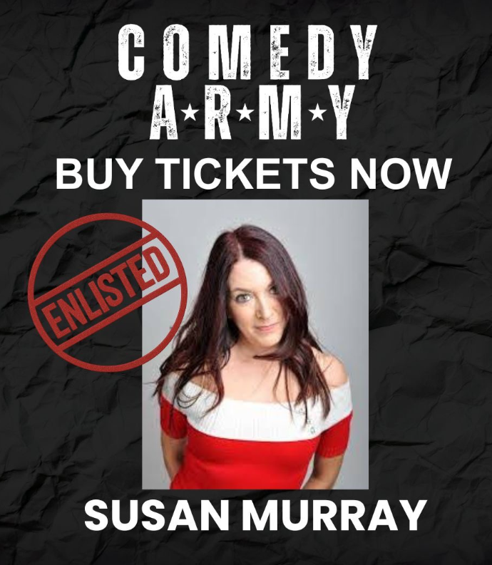 Join the Comedy Army!
Scan QR for details!