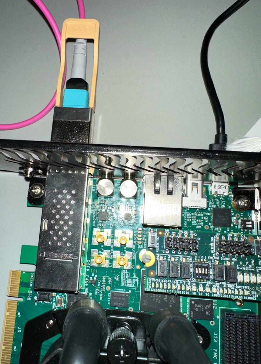 bubblebabyboi's tweet image. [Benn Eifert voice] junior quant interview question

A 10 GbE market-data link comes in via an SFP+ module to a board-mounted PHY/SerDes &amp;amp; then an FPGA MAC. We timestamp frames at the FPGA MAC RX interface.

Median ingress latency was ~450 ns with tight p99 latency yesterday. But…