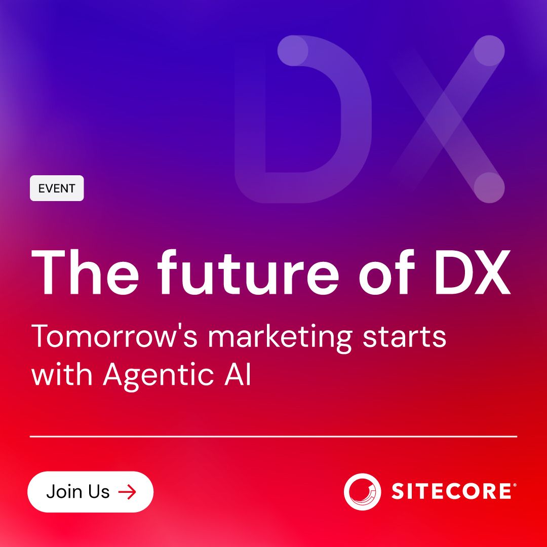 Sitecore's tweet image. The Future of DX is happening near you! Meet us for a half-day packed with insights on how AI, content, and data are helping brands meet their customers where they are. 
Charlotte: siteco.re/46e3VQL 
St Louis: siteco.re/4nKvGYH 
Seattle: siteco.re/46nROB4