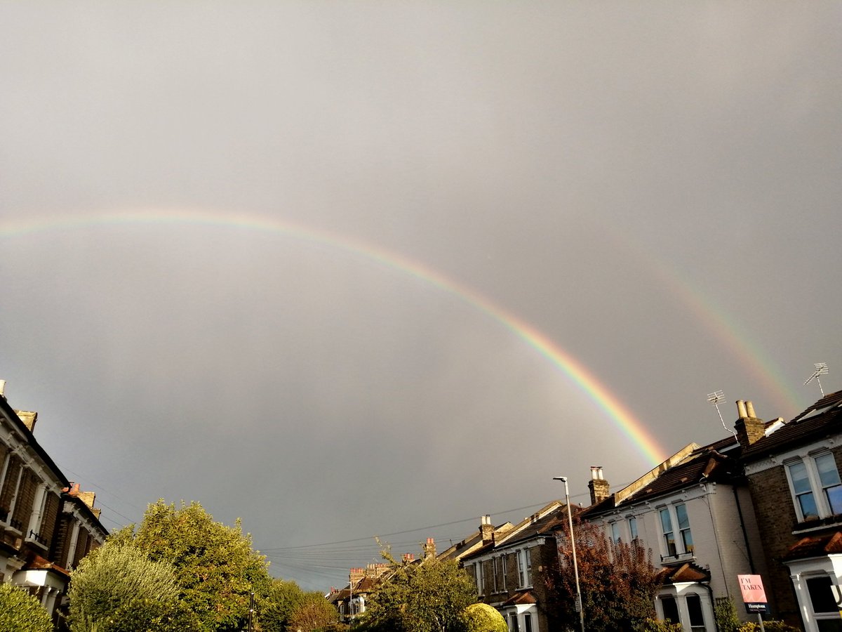 Big #Balham double #Rainbow 🌈🌦️