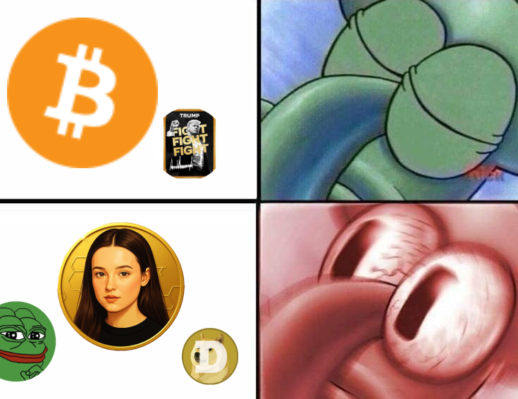 LastEllieCoin's tweet photo. 😣Bitcoin? Boring...
👀Meme coin! Now that's what I call crypto drive! 🚀
#LastEllieCoin #Cryptomeme #HODL #MemeCoin #CryptoLife https://t.co/or86Y1d4dg