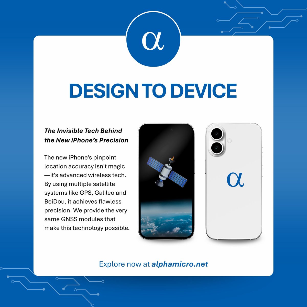 The secret to the latest tech? It's all in the components. We've got them. 
Explore Alpha Micro's offerings now: alphamicro.net

#iPhone #iPhone17 #TechInnovation #DesignToDevice