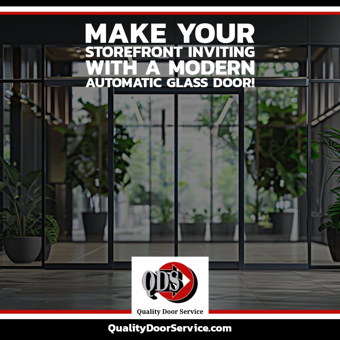 qdoorservice's tweet image. 🏬 Make your storefront inviting with a modern automatic glass door! 

Top Automatic Door Services in Central Point: qualitydoorservice.com 

🌟 Add custom branding for a professional touch. 

#StorefrontSolutions #AutomaticEntry #CentralPointOR #QualityDoorService