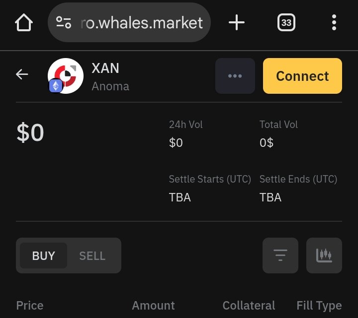 The native token of <a href="/anoma/">Anoma</a> $XAN is now live for trading in Whales Pre Market, This is not official Listing so DYOR!

TGE is not yet announced!

Remember: Pre Market is Risky so be careful Mages!