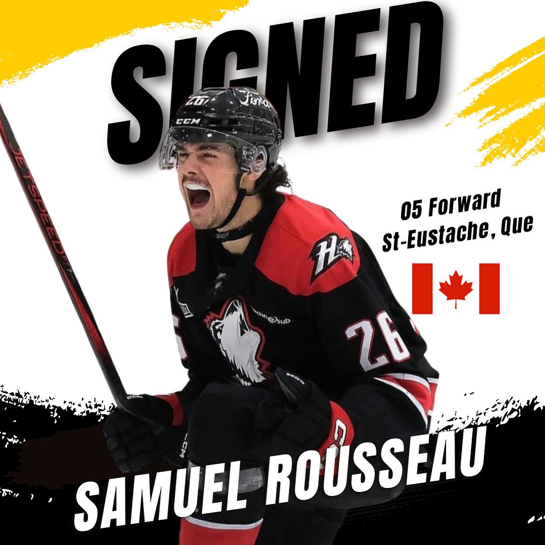 The Grizzlies are excited to announce the signing of 20 year old forward Samuel Rousseau. Rousseau played 159 games for the QMJHL’s Rouyn-Noranda Huskies over 4 seasons. Last year Rousseau had 13 goals and 31 points. Welcome to Victoria Samuel! #grizzlieshockey #bearcountry #BCHL