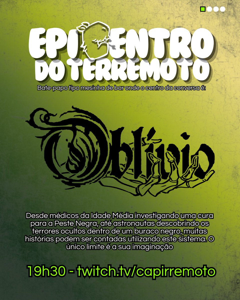 Capirremoto #DejavuRPG #LagrimasdeSangueRPG tweet media
