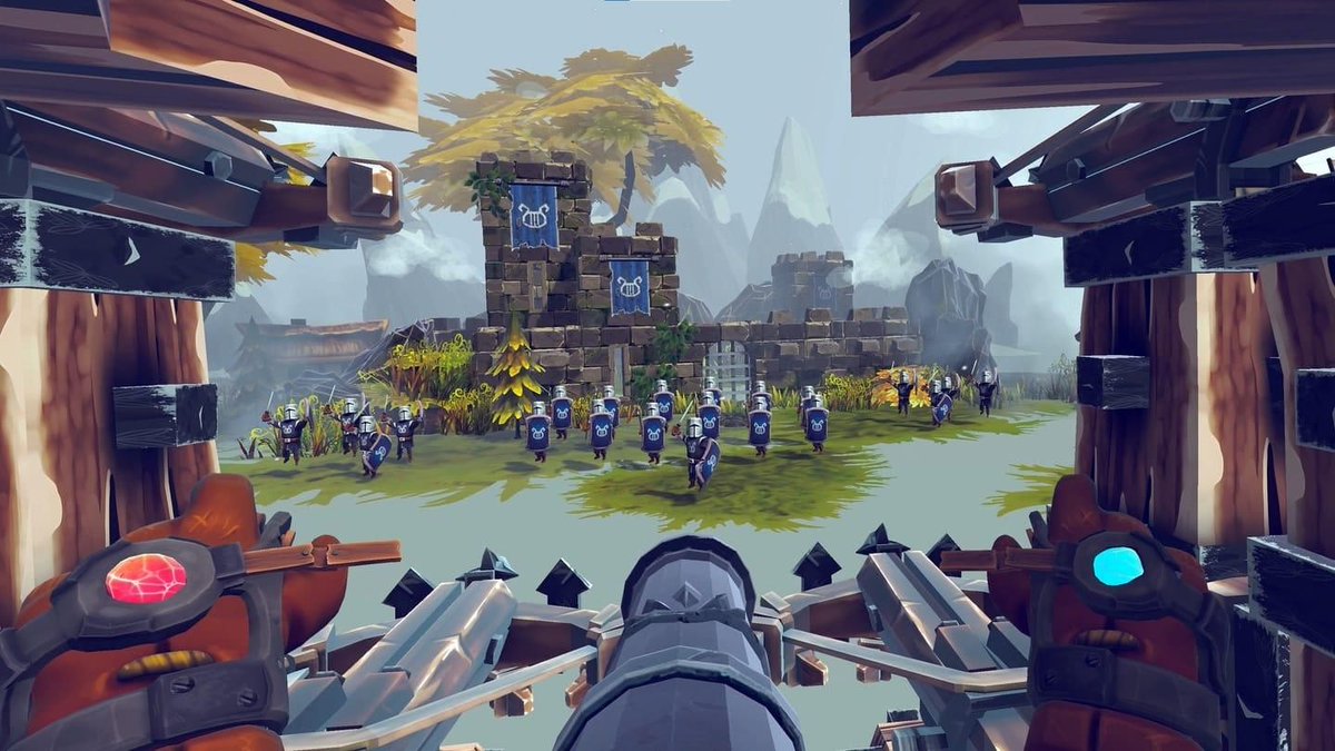 VoodooDE_Gaming's tweet photo. Besiege VR Update: 20 neue Maschinen &amp; Kamera-Anpassung. Verfügbar auf Quest. Habt ihr es schon getestet? #BesiegeVR #VRGaming #QuestVR #Update https://t.co/Vf6oR08pan