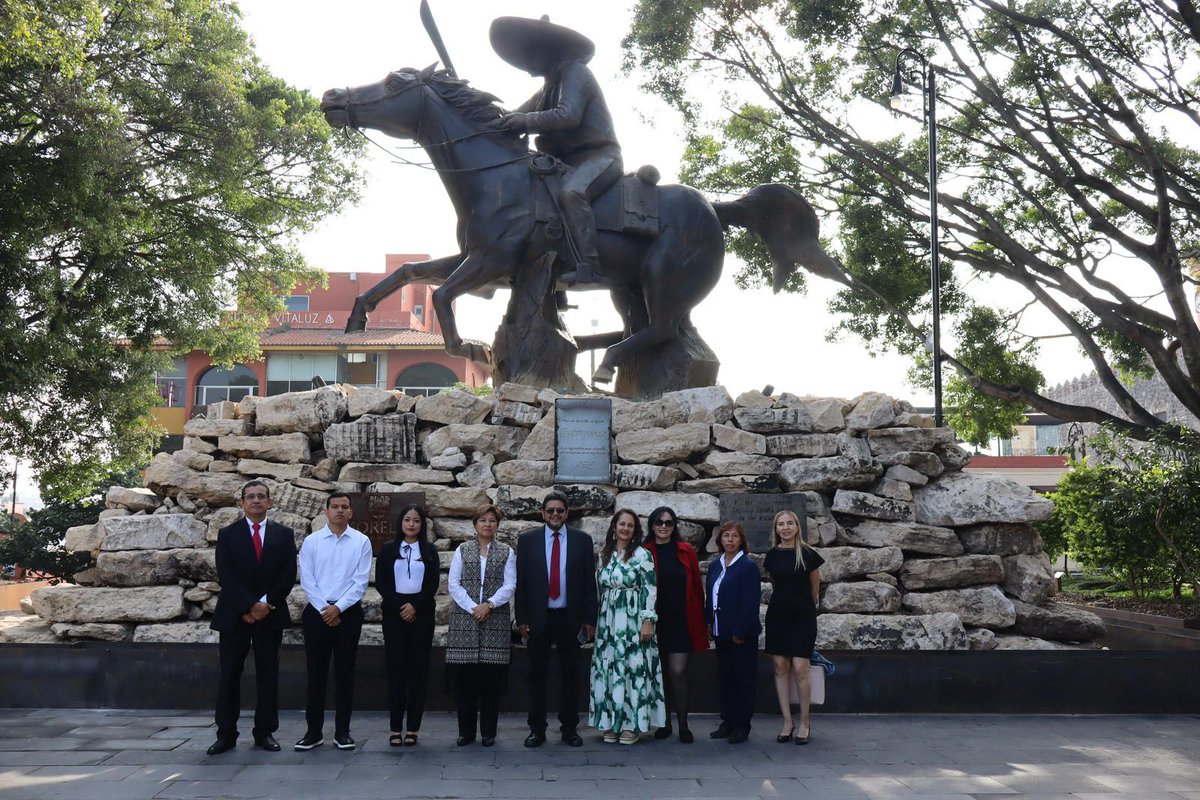 CoevalMorelos's tweet image. Rendimos honores a nuestro lábaro patrio con motivo del 215 aniversario del inicio de la Independencia de México; la ceremonia cívica se llevó a cabo en la “Plaza de Armas General Emiliano Zapata Salazar” de Cuernavaca 
#LaTierraQueNosUne
