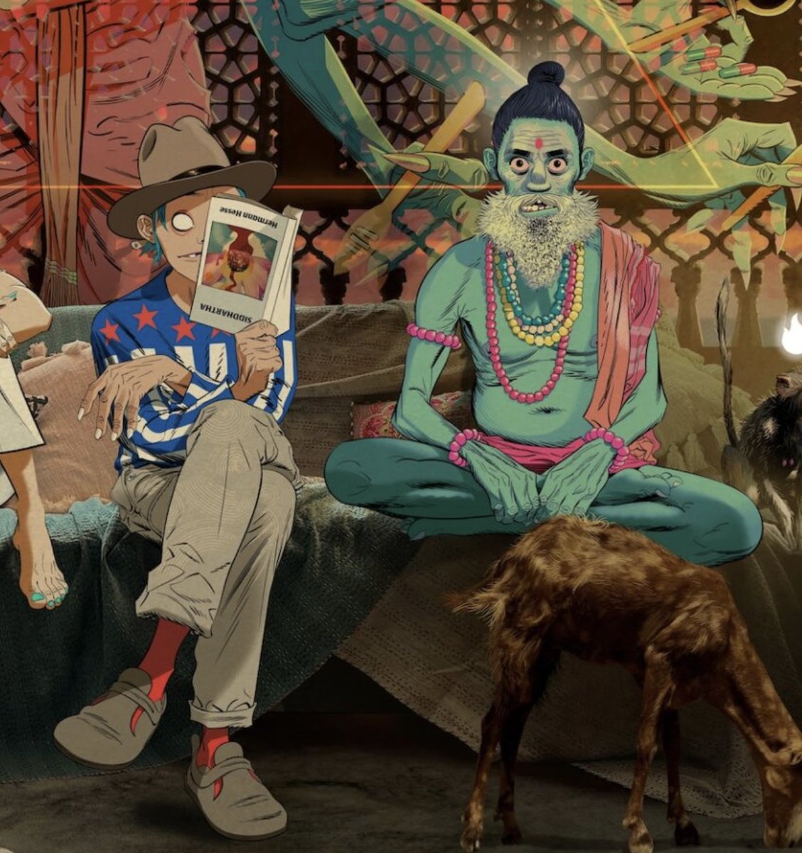 2d dont look but there's an ugly bitch to your left