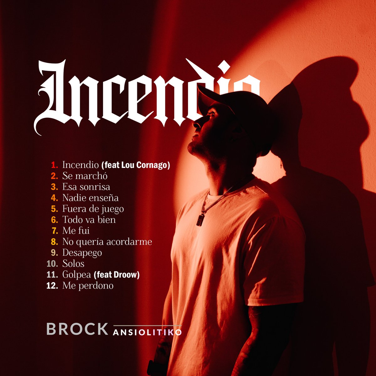 🔥 INCENDIO 🔥
Tardo, pero siempre vuelvo.

📆 Este jueves 18/09 a las 21:00 (España) estreno el PRIMER tema de mi nuevo álbum.
🔥 Cada jueves, uno nuevo, hasta completar las 12 canciones.

Portada + tracklist aquí 👇
¿Hacemos que arda todo?