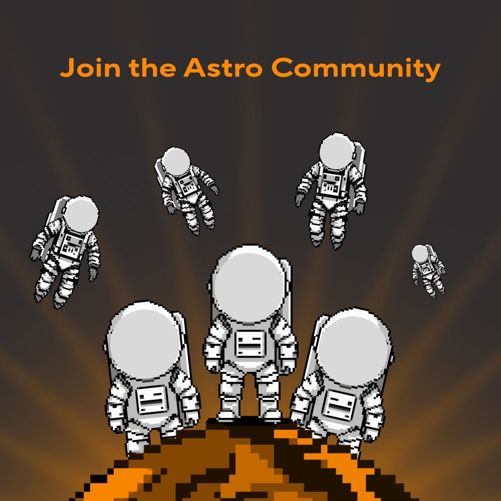 AstroGamesWeb3's tweet image. 🧑‍🚀 Join our community!
Gamers, dreamers, and pioneers — all in AstroGames