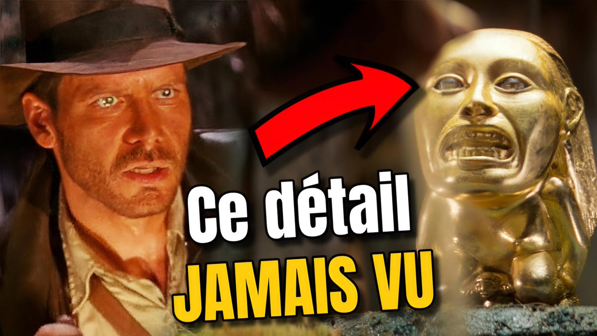 INDIANA JONES et les aventuriers de l’arche perdu cache encore bien des mystères !
👉 youtu.be/3j1xHb3XHAY  
Découvre 93 détails visibles à l’écran et les secrets de tournage de ce film culte ! 
👉 youtu.be/3j1xHb3XHAY