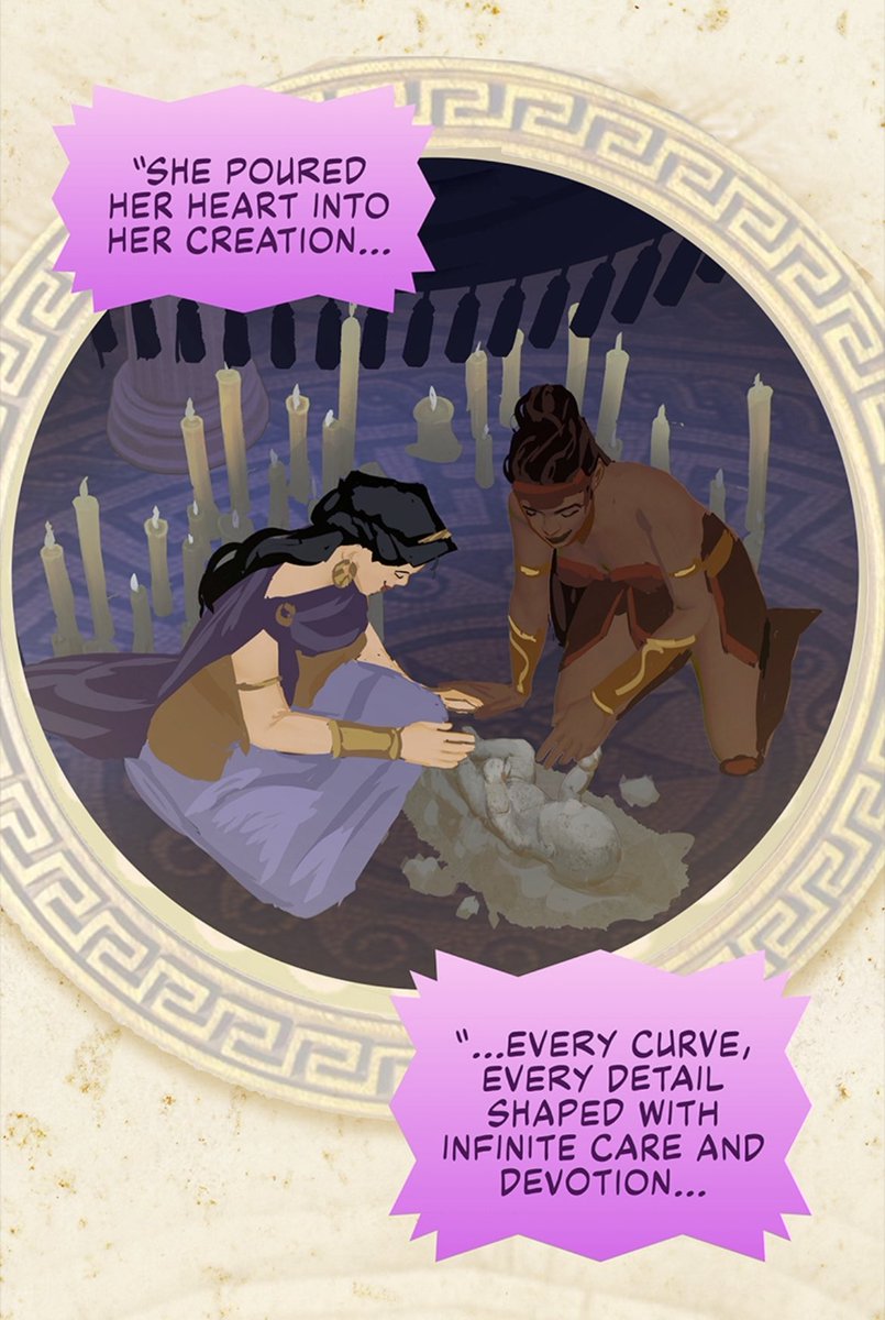 I love seeing Philippus be a part of Diana’s clay origin!

(Warriors and a Wee Wonder #11)