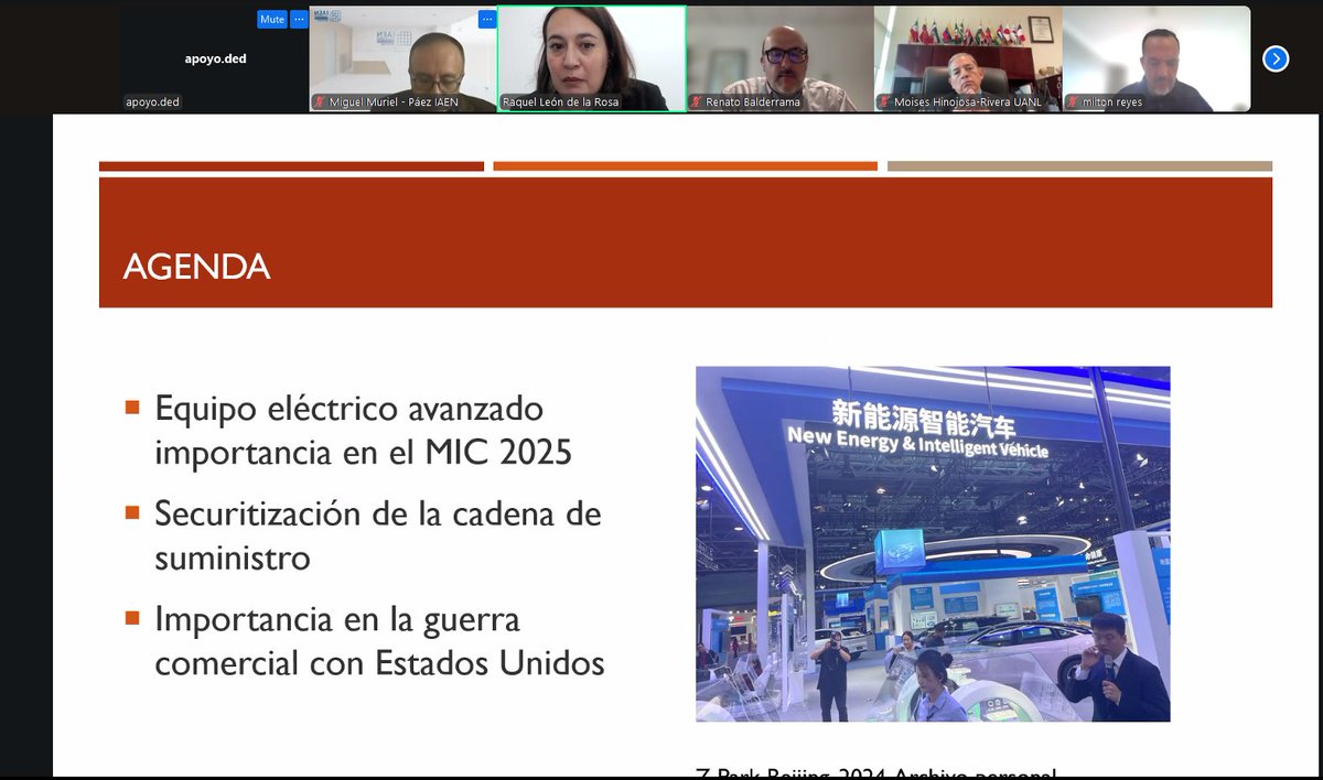 División de Estudios sobre el Desarrollo (@ded_cide) on Twitter photo 🔵Ya dio inicio la ultima sesión del Seminario MADE IN CHINA 2025: Análisis y Evaluación de la Estrategia de Política Industrial de China y sus Alcances en la Geoeconomía Mundial"
Hoy fue el turno de la MESA 10: Equipo Eléctrico Avanzado 🖥️📉
Transmisión: bit.ly/4p3oLLz 🔵Ya dio inicio la ultima sesión del Seminario MADE IN CHINA 2025: Análisis y Evaluación de la Estrategia de Política Industrial de China y sus Alcances en la Geoeconomía Mundial"
Hoy fue el turno de la MESA 10: Equipo Eléctrico Avanzado 🖥️📉
Transmisión: bit.ly/4p3oLLz