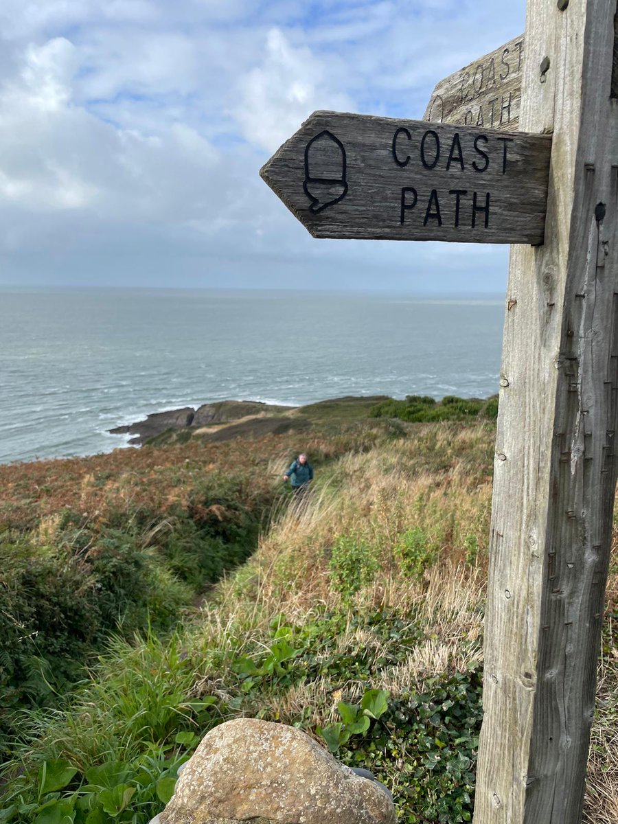 Yesterday's walk from Coombe Martin to Ilfracombe. Shorter than today but challenging.