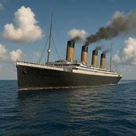 El Titanic tardó 2 horas y 40 minutos en hundirse.