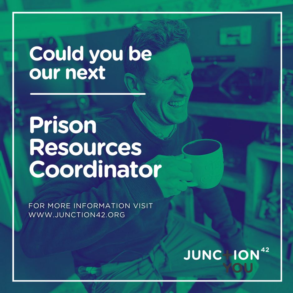 We’re #Hiring! Join Junction 42 as our new Prison Resources Coordinator.

📍 Newcastle + UK sites
💼 £25,274 – £31,021
⏰ 4 - 5 days a week
✝ GOR: Active Christian

Be part of a mission bringing hope behind bars.

👉 Apply: junction42.org/vacancies 

#CharityJobs #PrisonMinistry
