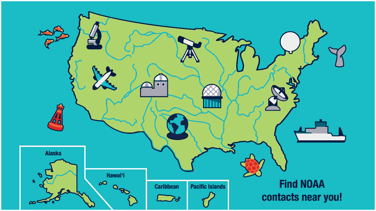 The best way to get connected to NOAA in your area? Go to NOAA in your backyard! Find NOAA guest speakers, field trips, and professional development in your area, all right here: noaa.gov/education/noaa… #BackToSchoolNOAA