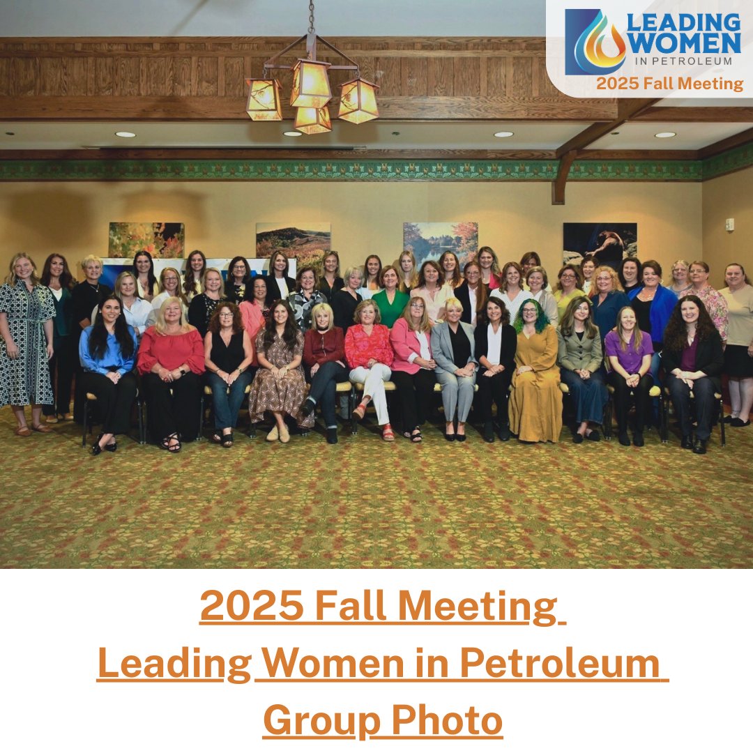 NCPCM's tweet image. Can we just say—our Leading Women in Petroleum community is nothing short of amazing 💙💛
Thank you to every attendee for being part of this year’s journey. #PowerInPresence #LeadingWomenInPetroleum #NCPCM
