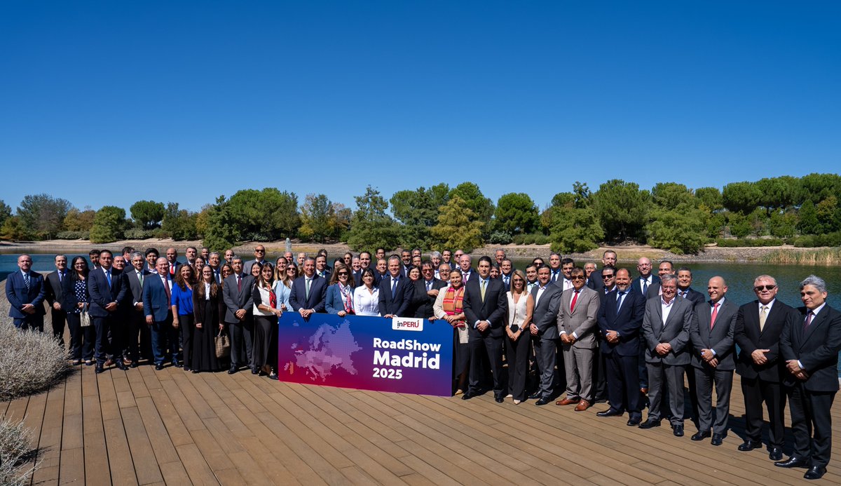 #NotaDePrensa | 📈🇵🇪 La titular del Mincetur participó del “Roadshow Europa 2025” de <a href="/inPERU_Oficial/">inPERU</a>, que tiene como objetivo promover e impulsar las inversiones y los negocios hacia el Perú, a través de la identificación de aliados estratégicos como la Fundación Consejo