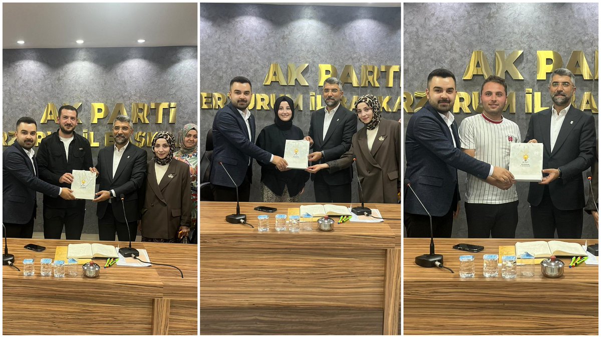 akgenclik025's tweet photo. AK Parti Erzurum İl Başkanımız Sn. Av. İbrahim Küçükoğlu ve İl Gençlik Kolları Teşkilat Başkanımız Sn. Mücahid Haksever başkanlığında Yönetim Kurulu Toplantımızı gerçekleştirdik.
Toplantımızın sonunda ise teşkilatımızın dinamizmini artıran ödüllü kahoot bilgi yarışması düzenledik, dereceye giren ilk üç arkadaşımıza ödüllerini takdim ettik.